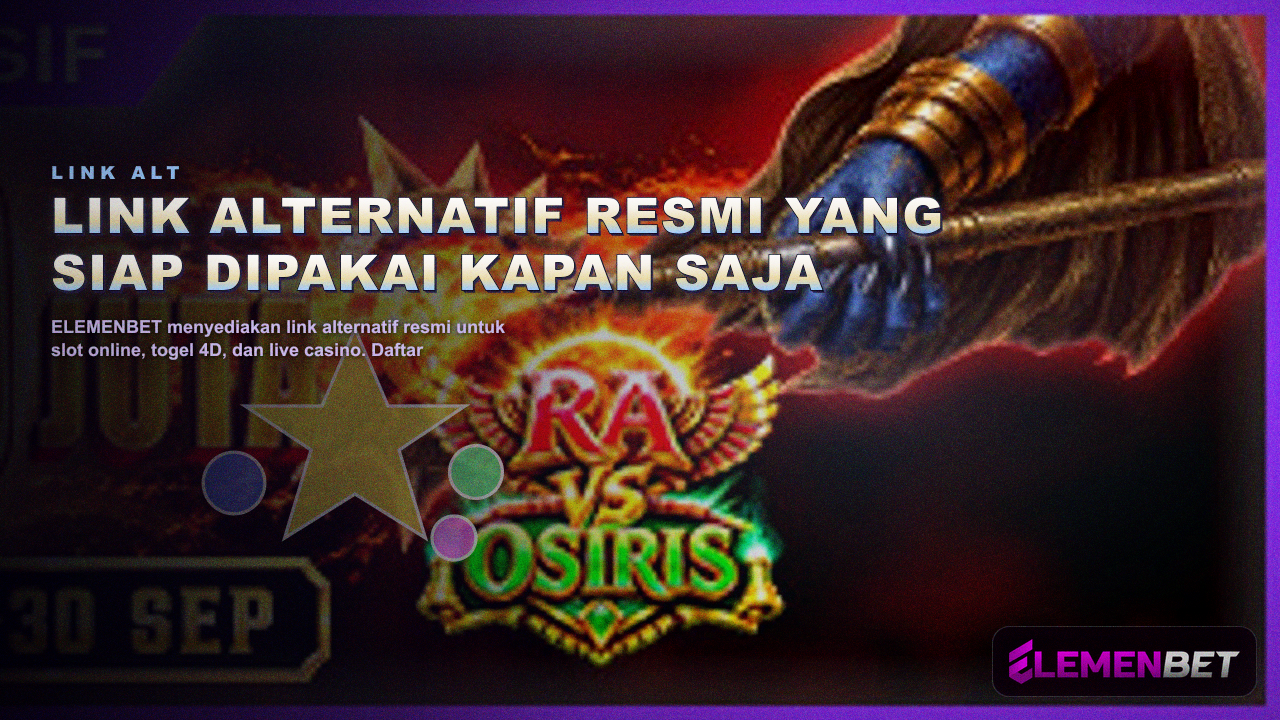 Link alternatif resmi yang siap dipakai kapan saja